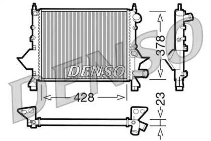 Теплообменник (DENSO: DRM23081)