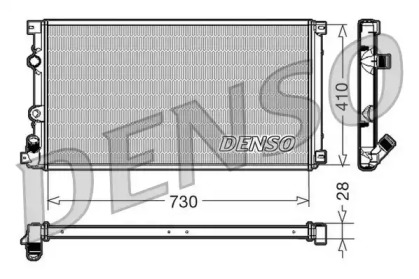 Теплообменник (DENSO: DRM23090)