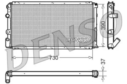 Теплообменник (DENSO: DRM23091)