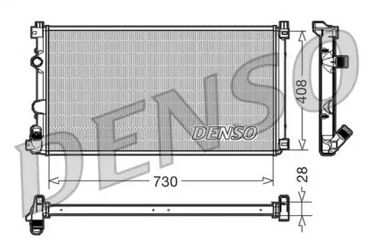 Теплообменник (DENSO: DRM23092)