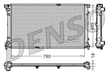 Теплообменник (DENSO: DRM23097)