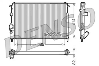 Теплообменник (DENSO: DRM23110)