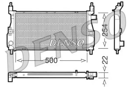 Теплообменник (DENSO: DRM24003)