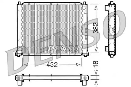 Теплообменник (DENSO: DRM24004)