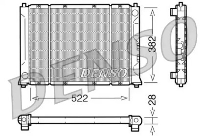 Теплообменник (DENSO: DRM24012)