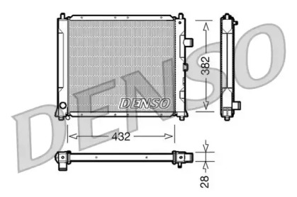 Теплообменник (DENSO: DRM24013)