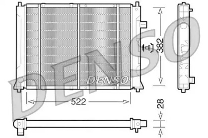 Теплообменник (DENSO: DRM24014)