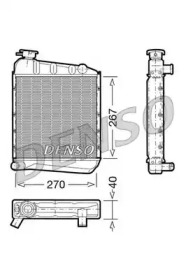 Теплообменник (DENSO: DRM24030)