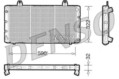 Теплообменник (DENSO: DRM25001)