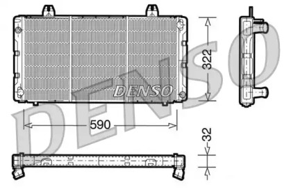 Теплообменник (DENSO: DRM25002)