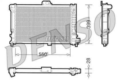 Теплообменник (DENSO: DRM25007)