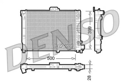 Теплообменник (DENSO: DRM25008)