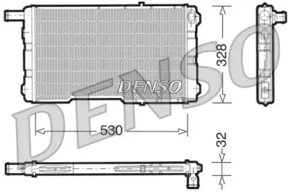 Теплообменник (DENSO: DRM25009)