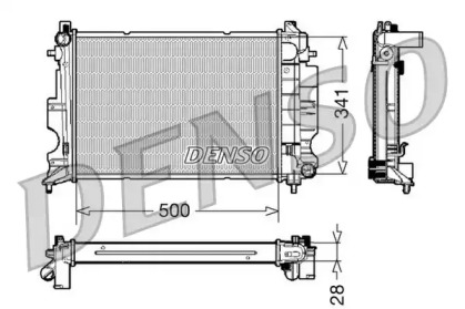 Теплообменник (DENSO: DRM25011)