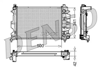 Теплообменник (DENSO: DRM25012)