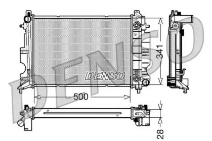 Теплообменник (DENSO: DRM25013)