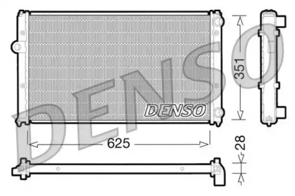 Теплообменник (DENSO: DRM26001)