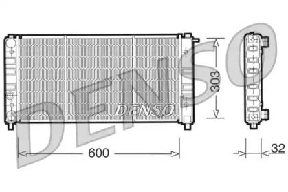 Теплообменник (DENSO: DRM26004)