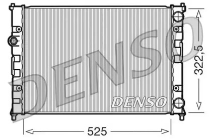 Теплообменник (DENSO: DRM26008)