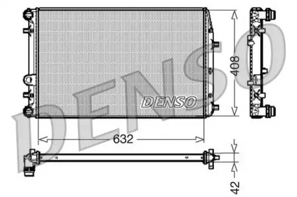 Теплообменник (DENSO: DRM26011)