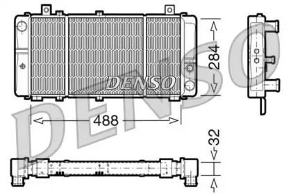 Теплообменник (DENSO: DRM27001)