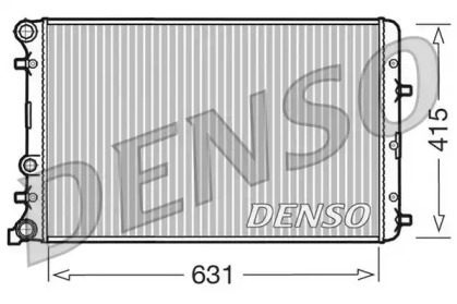 Теплообменник (DENSO: DRM27004)