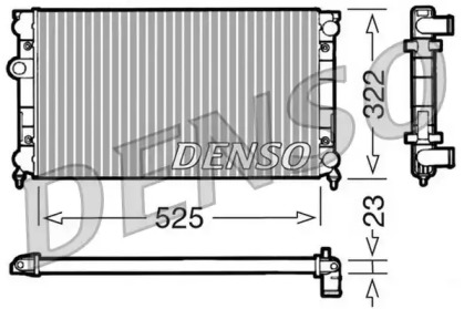 Теплообменник (DENSO: DRM32006)