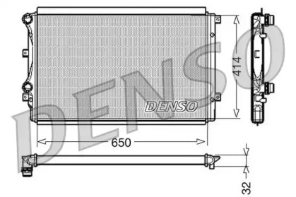 Теплообменник (DENSO: DRM32015)