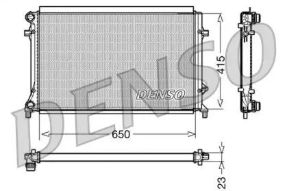 Теплообменник (DENSO: DRM32018)