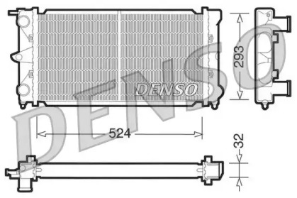 Теплообменник (DENSO: DRM32020)