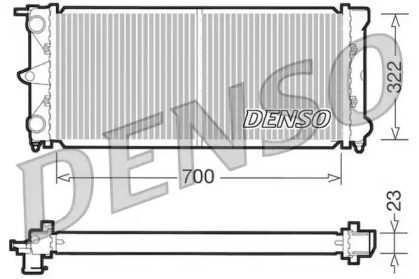 Теплообменник (DENSO: DRM32021)