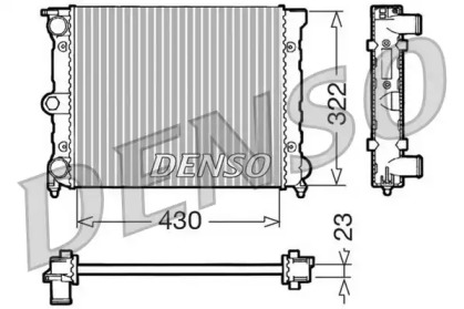 Теплообменник (DENSO: DRM32022)