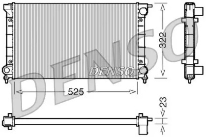 Теплообменник (DENSO: DRM32024)