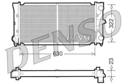 Теплообменник (DENSO: DRM32025)