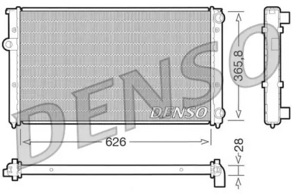 Теплообменник (DENSO: DRM32027)