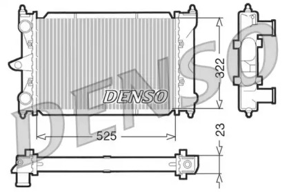 Теплообменник (DENSO: DRM32034)