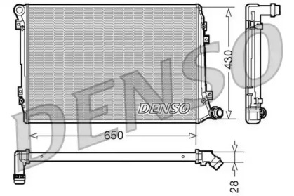 Теплообменник (DENSO: DRM32037)