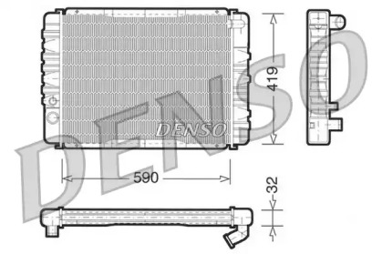 Теплообменник (DENSO: DRM33001)