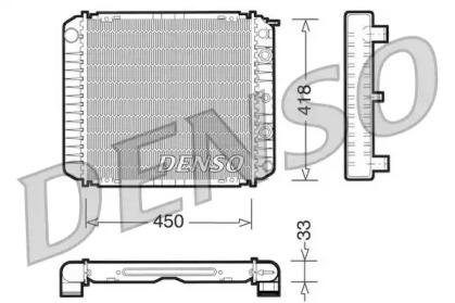 Теплообменник (DENSO: DRM33005)