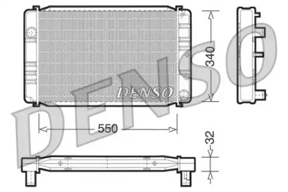 Теплообменник (DENSO: DRM33010)