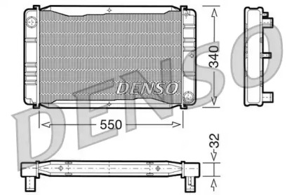 Теплообменник (DENSO: DRM33011)