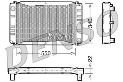 Теплообменник (DENSO: DRM33012)