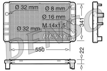 Теплообменник (DENSO: DRM33013)