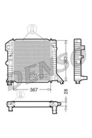 Теплообменник (DENSO: DRM33020)