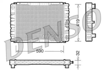 Теплообменник (DENSO: DRM33030)