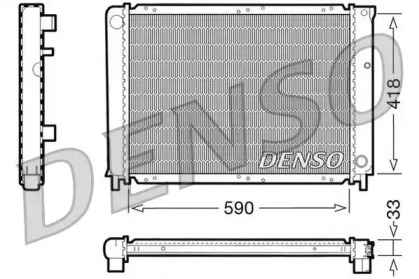 Теплообменник (DENSO: DRM33031)