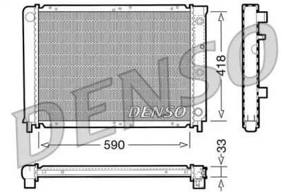 Теплообменник (DENSO: DRM33032)