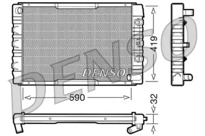 Теплообменник (DENSO: DRM33034)