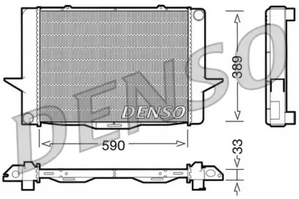 Теплообменник (DENSO: DRM33040)