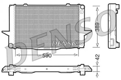 Теплообменник (DENSO: DRM33042)